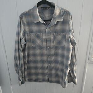 Travis Mathew Plaid Button Up Shirt Size Small – Casual Golf Surf Coastal